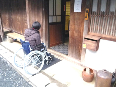 入口付近の写真