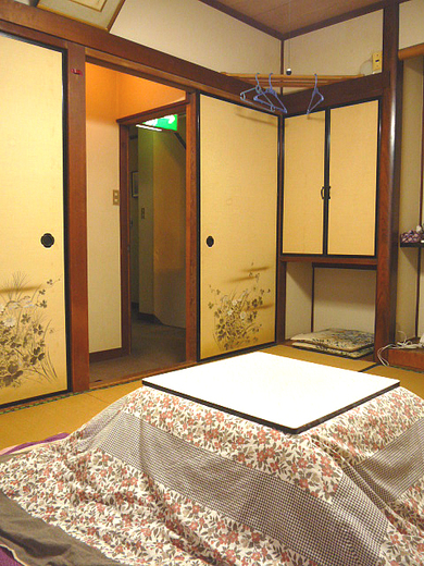 客室（６畳間）内部の写真