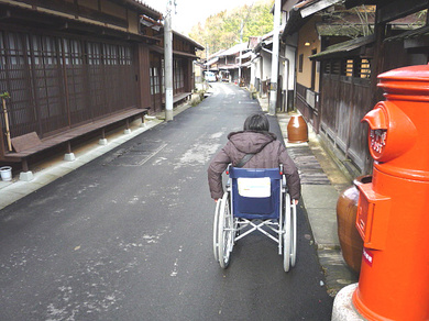 町並み地区の様子の写真