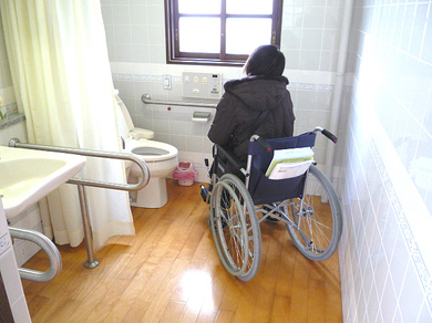 「町並み交流センター」身障者トイレの写真