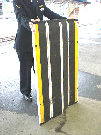 簡易スロープの写真