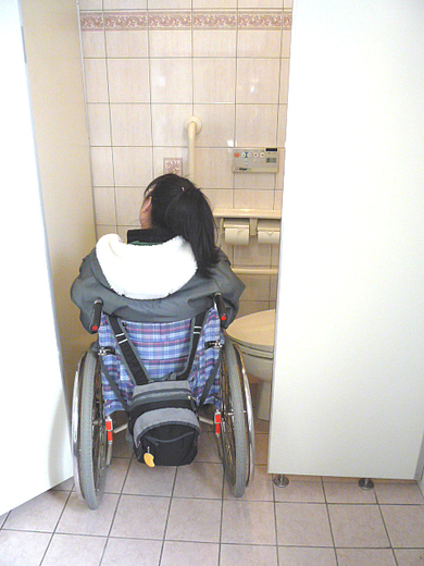 洋式トイレの様子の写真