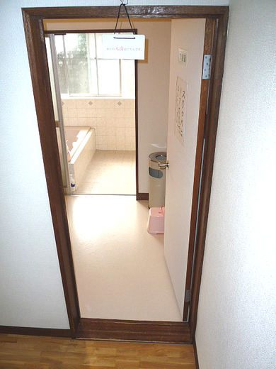 浴室入口の写真