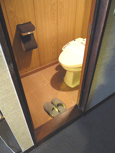 客室（和・洋室）内の洋式トイレの写真