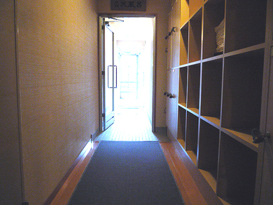 露天風呂入口の写真