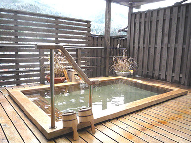 露天風呂の写真